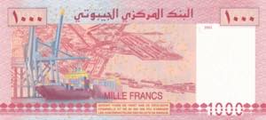 Djibouti, 1.000 Francs, 2005, UNC, ... 