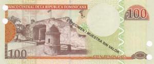 Dominican Republic, 100 Pesos oro ... 