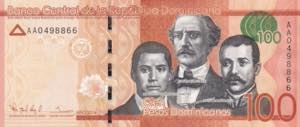 Dominican Republic, 100 Pesos dominicanos, ... 