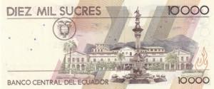 Ecuador, 10.000 Sucres, 1999, UNC, ... 