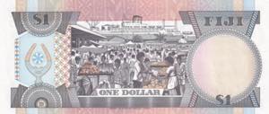 Fiji, 1 Dolar, 1993, UNC, B501b, 