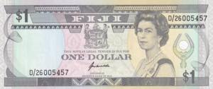 Fiji, 1 Dolar, 1993, UNC, B501b, 
