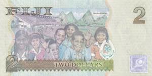 Fiji, 2 Dollars, 2007, UNC, B520a, 