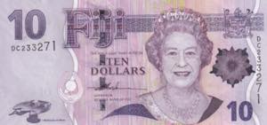 Fiji, 10 Dollars, 2007, UNC, ... 