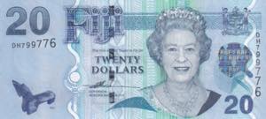 Fiji, 20 Dollars, 2007, UNC, ... 