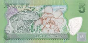 Fiji, 5 Dollars, 2013, UNC, B526a, ... 