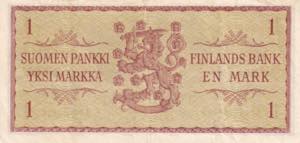 Finland, 1 Markka, 1963, VF, ... 