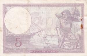 France, 5 Francs, 1939, AUNC, ... 