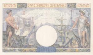France, 1.000 Francs, 1944, UNC, ... 