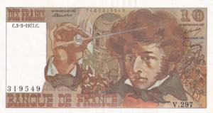 France, 10 Francs, 1977, VF, P#150c, 