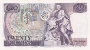 Great Britain, 20 Pounds, 1970-80, ... 