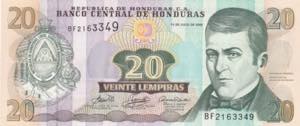 Honduras, 20 Lempiras, 2006, UNC, B339b, 