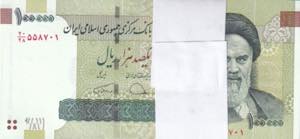 Iran, 100.000 Rials Bundle (100 pcs), 2010, ... 