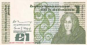 Ireland, 1 Pound, 1979, AUNC, ... 