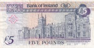 Northern Ireland, 5 Pounds, 1998, ... 