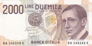 Italy, 2.000 Lire, 1990, UNC, ... 