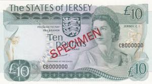 Jersey, 10 Pounds Specimen, 1976, UNC, ... 