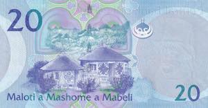 Lesotho, 20 Maloti, 2013, UNC, ... 
