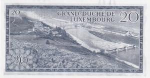 Luxembourg, 20 Francs, 1966, UNC, ... 