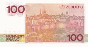 Luxembourg, 100 Francs, 1993, UNC, ... 