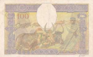 Madagascar, 100 Francs, 1937, VF+, ... 