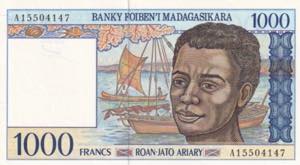 Madagascar, 1.000 Francs, 1994, UNC, B312a, 