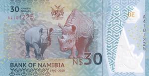 Namibia, 30 Dollars, 2020, UNC, ... 