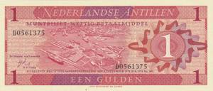 Netherlands Antilles, 1 Gulden, 1970, UNC , ... 