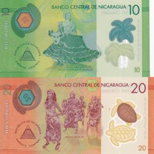 Nicaragua, 2014 Issues Lot, 10-20 ... 