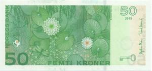 Norway, 50 Kroner, 2015, UNC, ... 