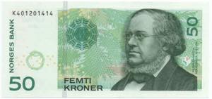 Norway, 50 Kroner, 2015, UNC, B681e, 