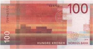 Norway, 100 Kroner, 2016, UNC, ... 
