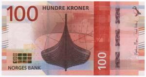 Norway, 100 Kroner, 2016, UNC, B687a, 