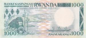 Rwanda, 1.000 Francs, 1988, UNC, ... 