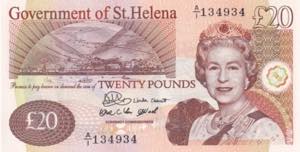 Saint Helena, 20 Pounds, 2004, UNC, B309a, 