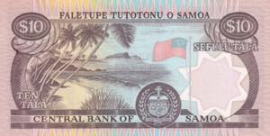 Samoa, 10 Tala, 1985, UNC, B103a, 