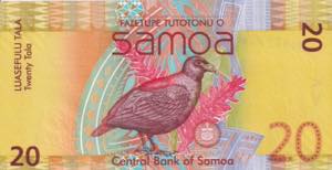 Samoa, 20 Tala, 2008, AUNC, B115a, 
