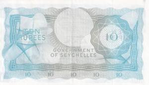 Seychelles, 10 Rupees, 1974, AUNC, ... 