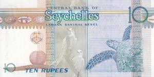 Seychelles, 10 Rupees, 1998, UNC, ... 