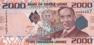 Sierra Leone, 2.000 Leones, 2010, UNC, ... 
