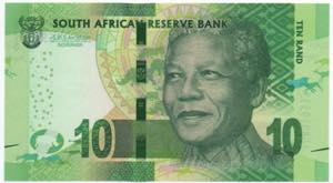South Africa, 10 Rand, 2015, UNC, B767b, 