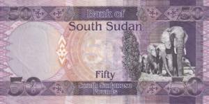 South Sudan, 50 Pounds, 2011, XF+, ... 