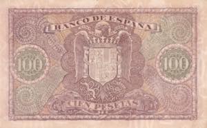Spain, 100 Pesetas, 1940, AUNC-, ... 