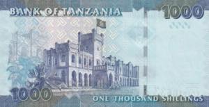 Tanzania, 1.000 Shillings, 2015, ... 