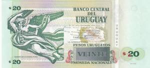 Uruguay, 20 Pesos, 2011, UNC, ... 
