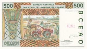 West African States, Togo, 500 ... 