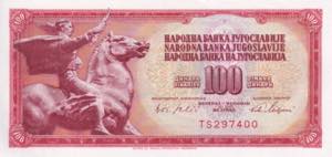 Yugoslavia, 100 Dinars, 1965, UNC, ... 