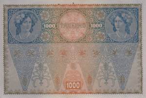 Austria, 1.000 Kronen 1919, AUNC