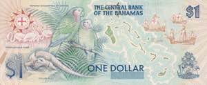 Bahamas, 1 Dollar 1992, UNC