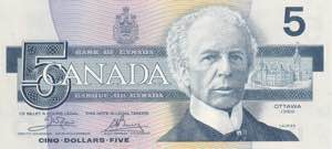 Canada, 5 Dollars 1986, UNC